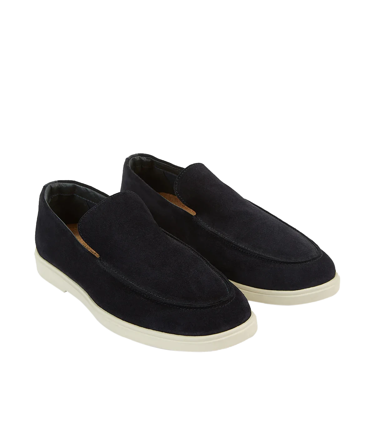 Miguel Suede Loafers in Midnight Blue