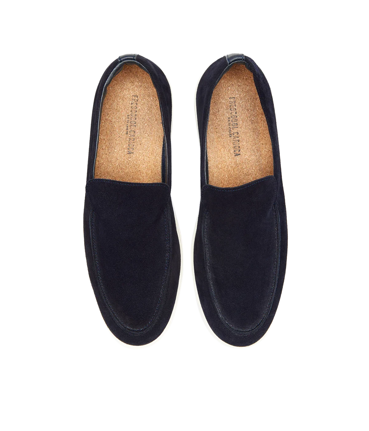 Miguel Suede Loafers in Midnight Blue