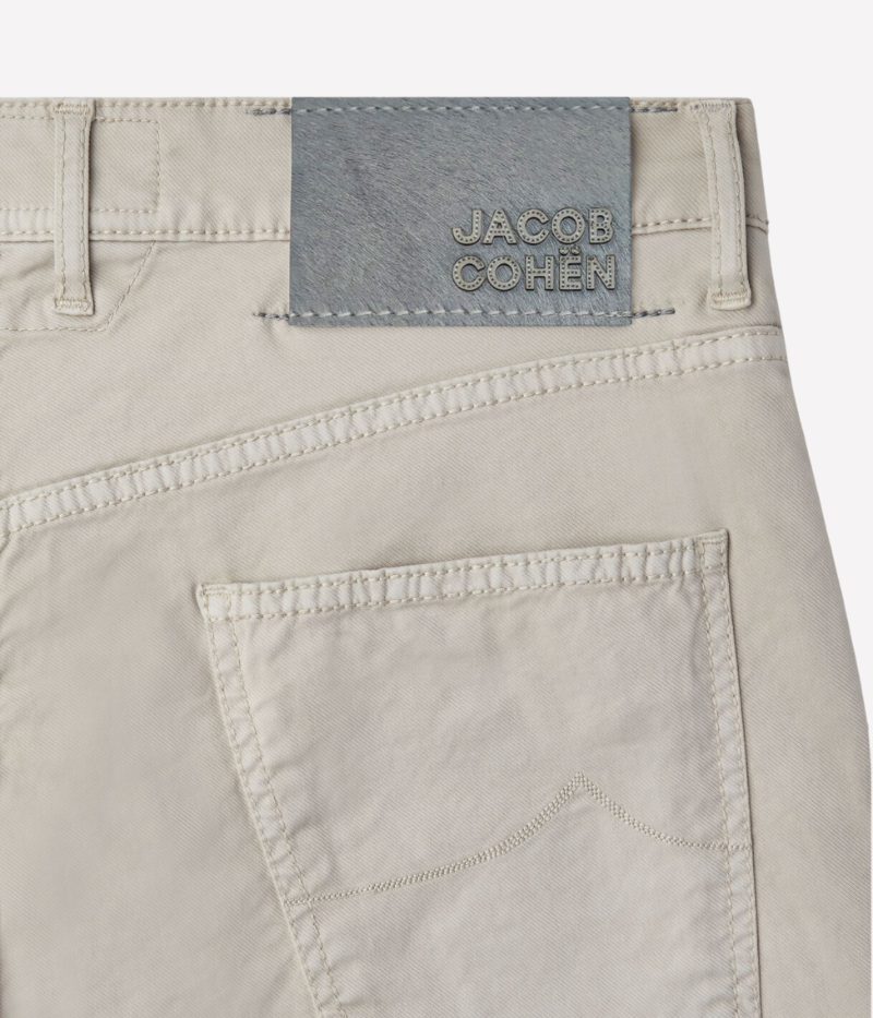 Nicolas 5 Pocket Slim Fit in Champagne Beige