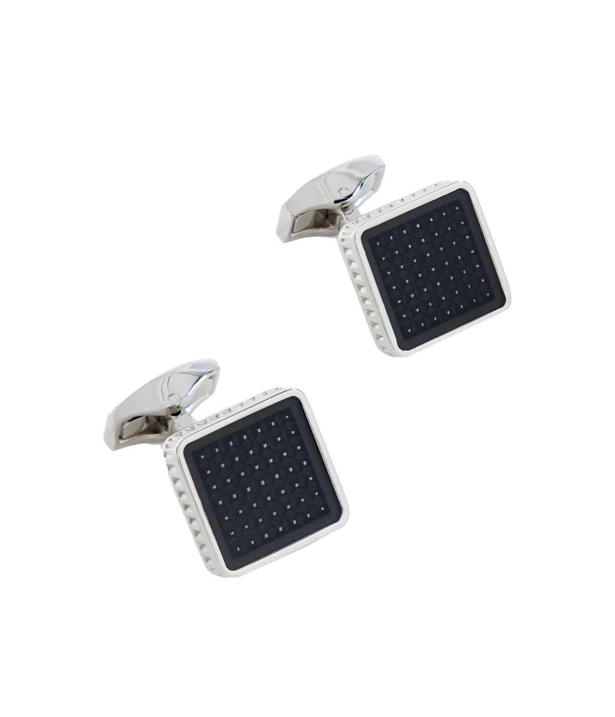 Enamel Black Cufflinks