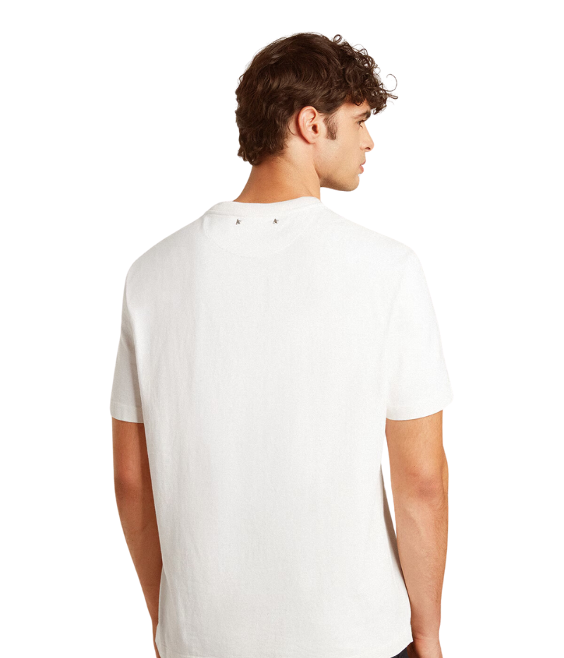 Journey Care Label T-Shirt in Heritage White