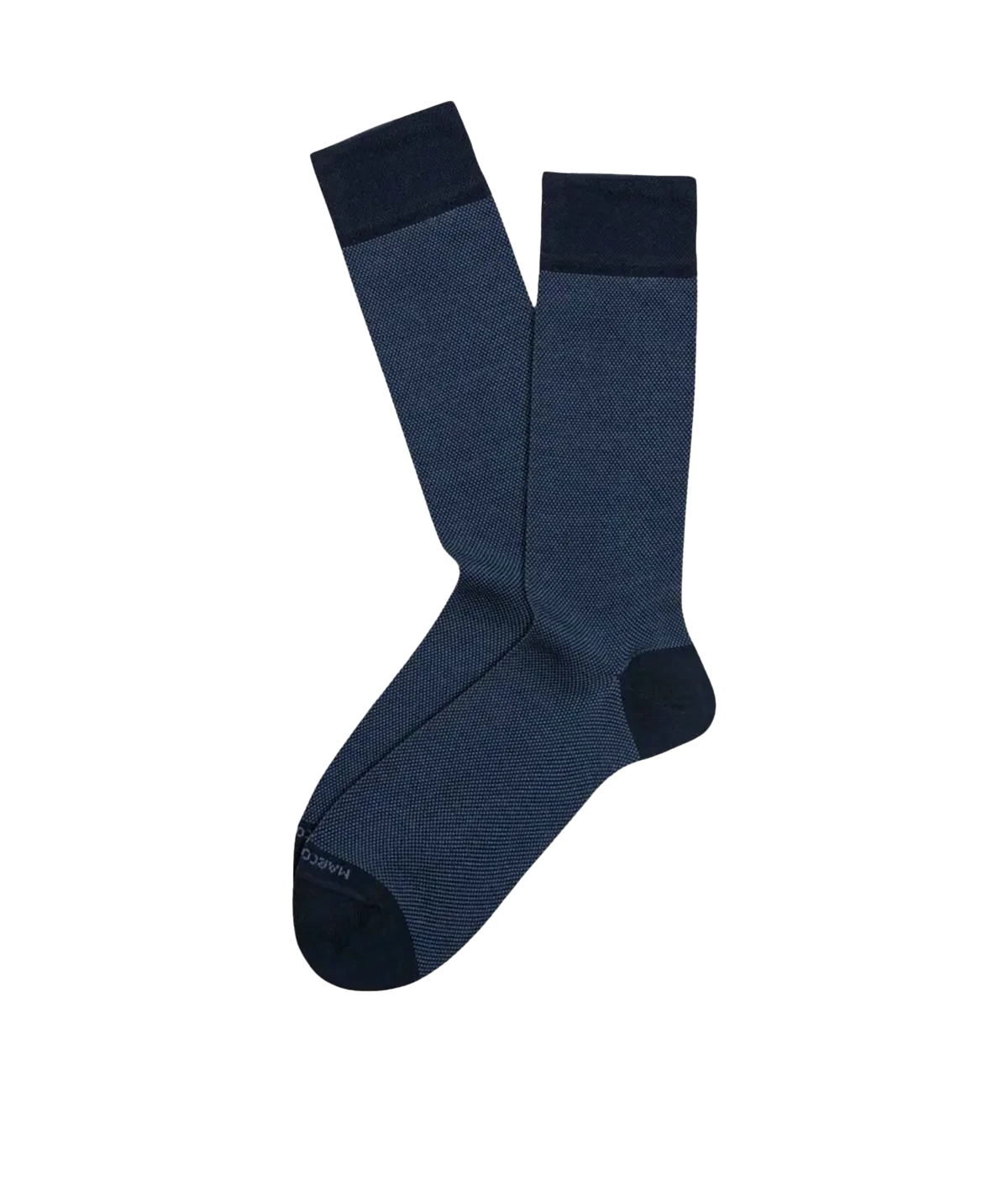 Birds Eye Cotton Sock in Navy