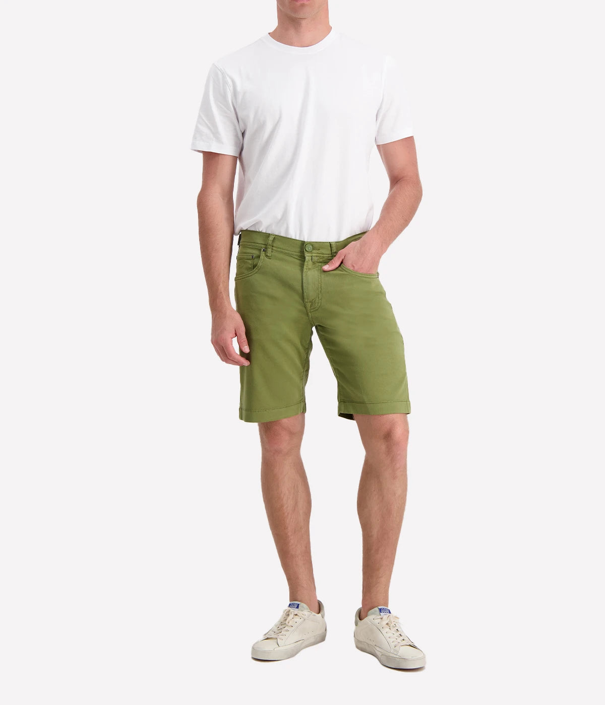 Nicolas 5 Pocket Slim Fit in Green