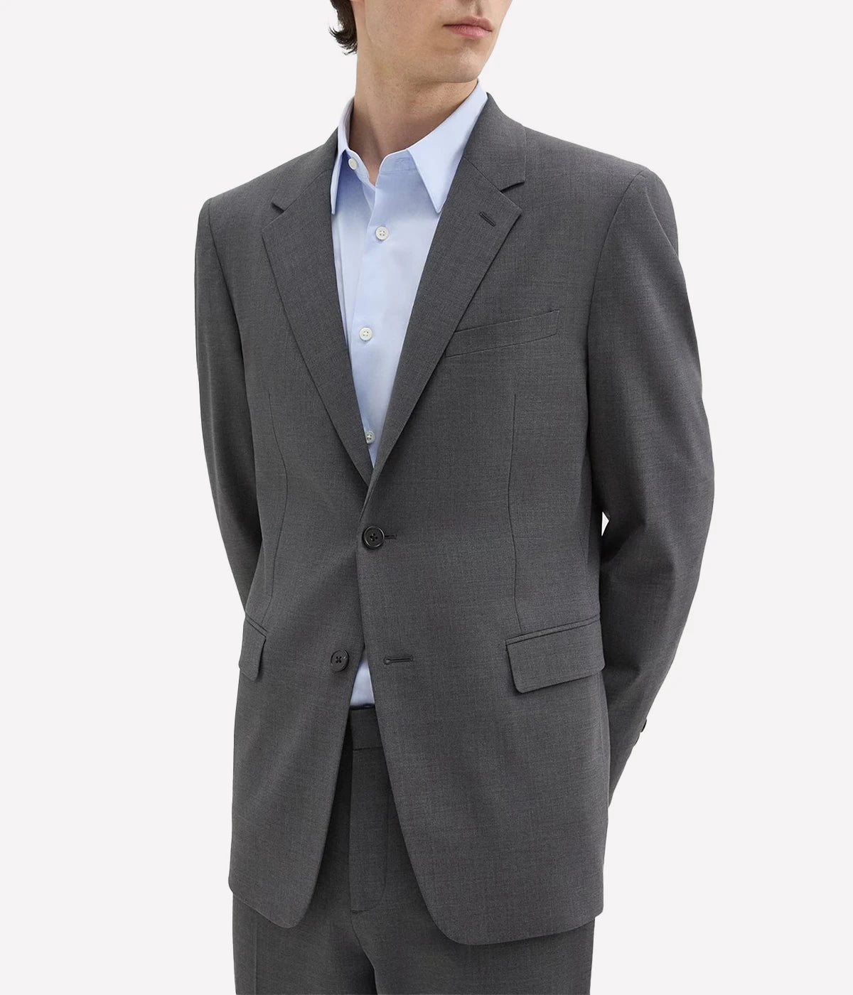 Chambers Blazer in Charcoal