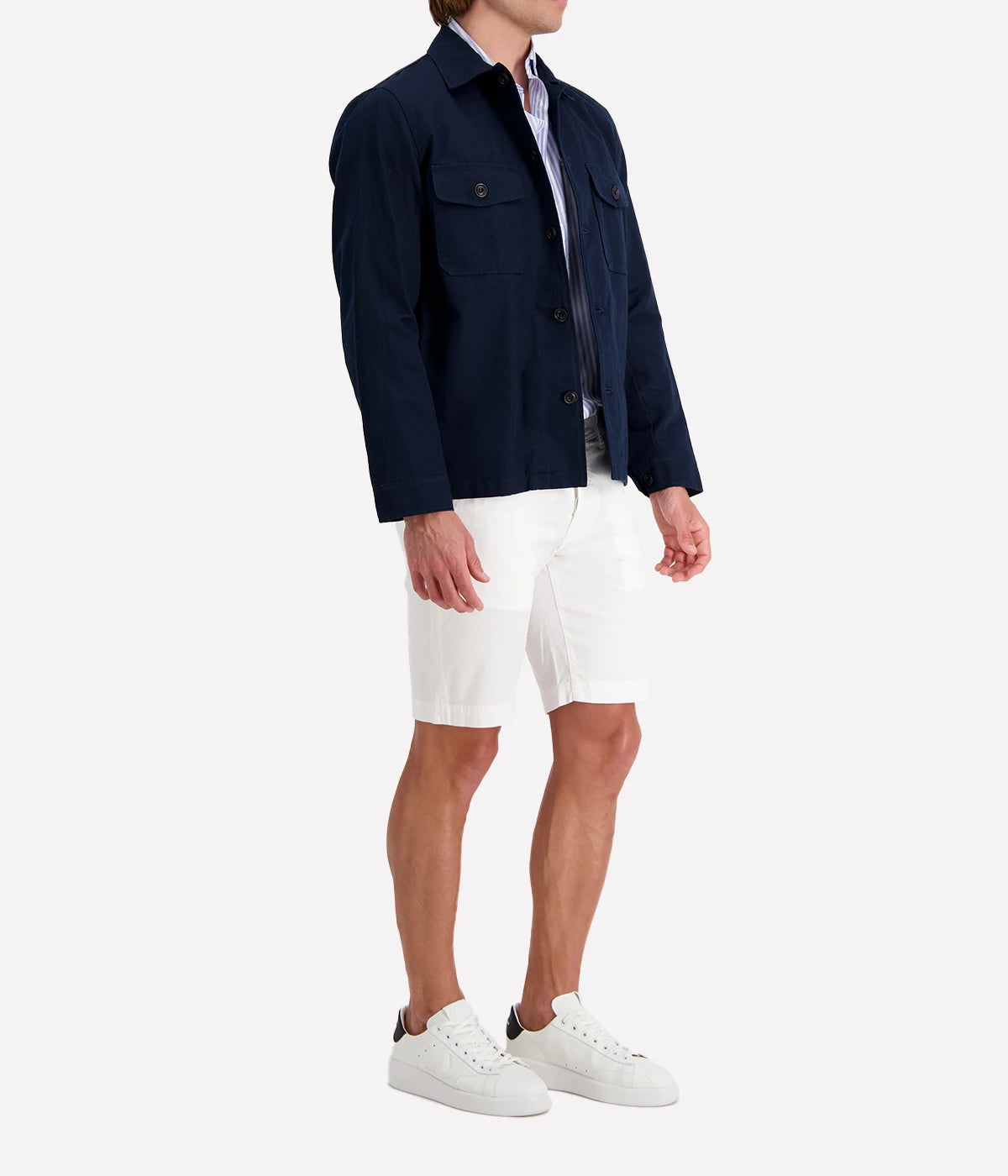 Day Woven Jacket in Navy