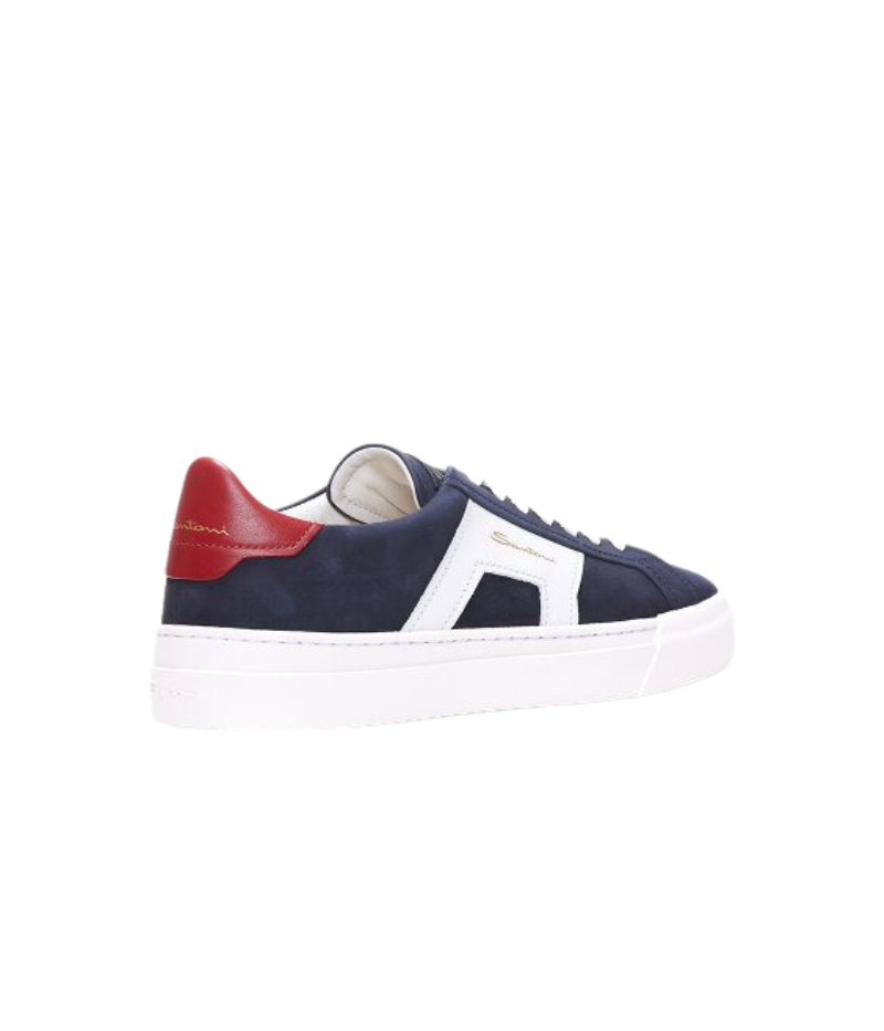 Double Buckle Sneaker 2 in Blue White