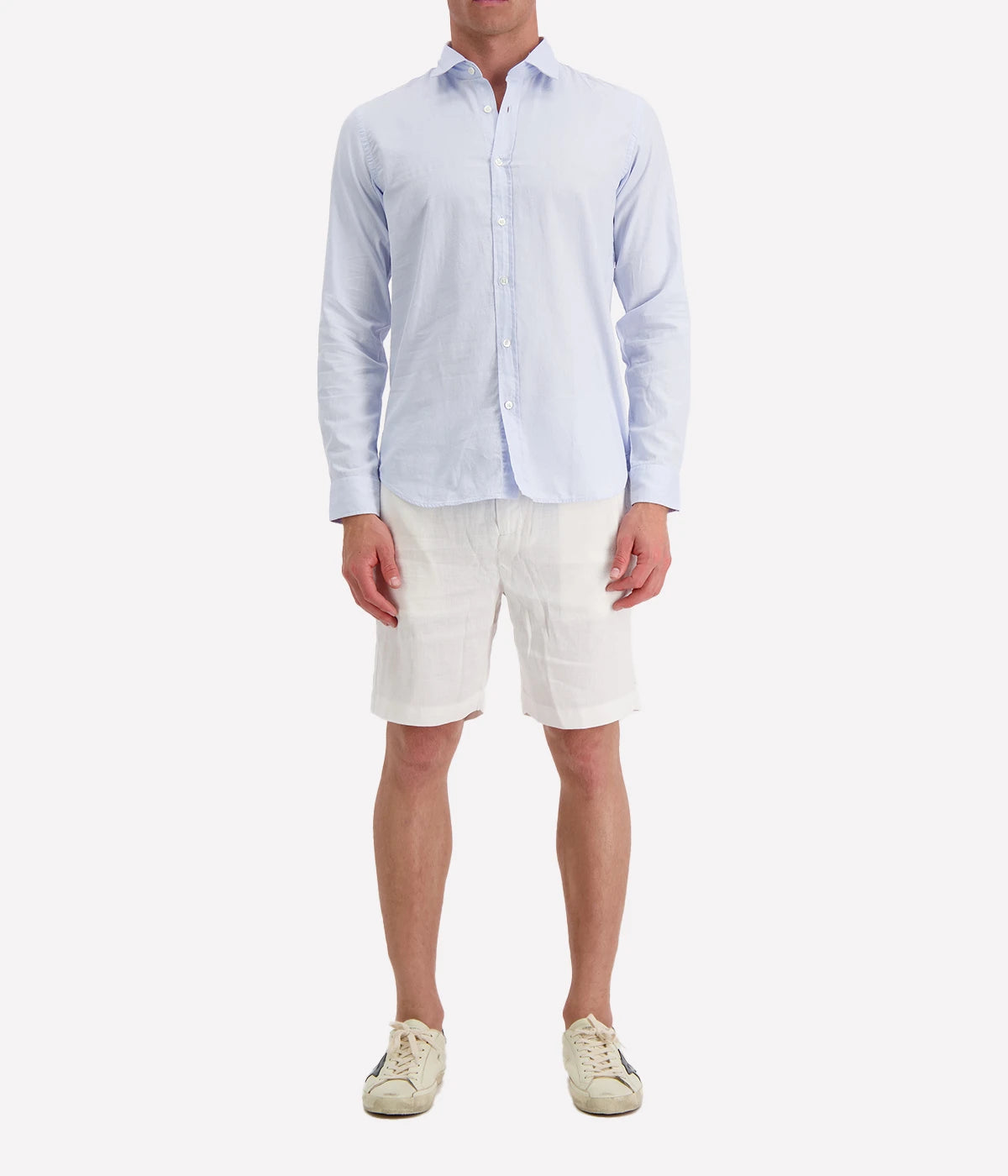 Sammy Men Woven Shirt in Sky