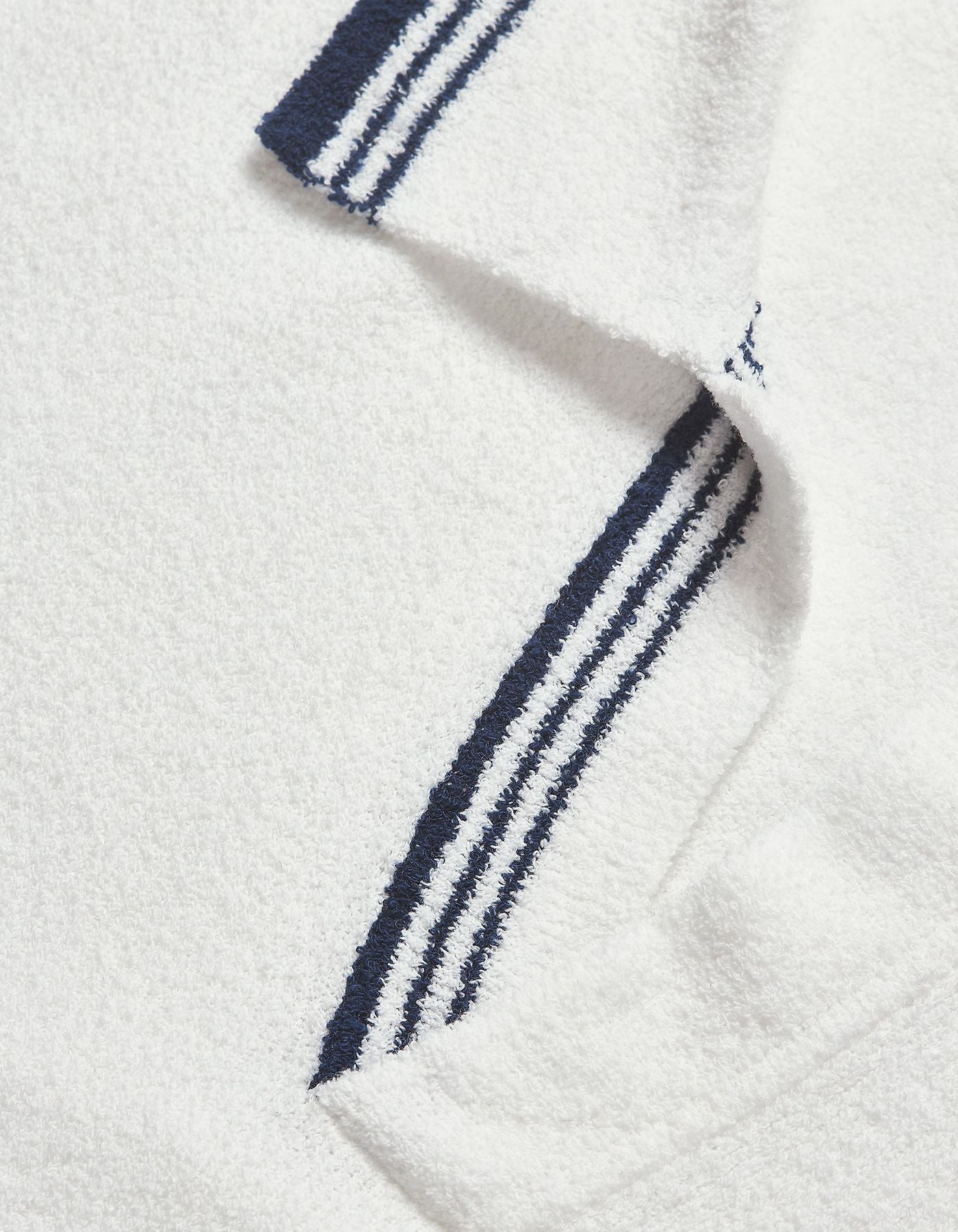 Horton Boucle Polo in White