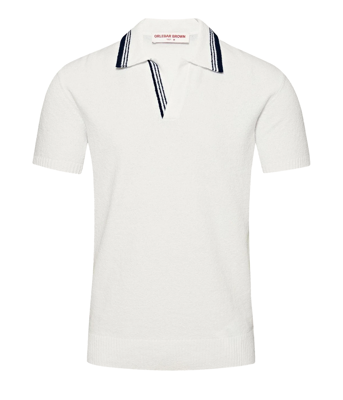 Horton Boucle Polo in White