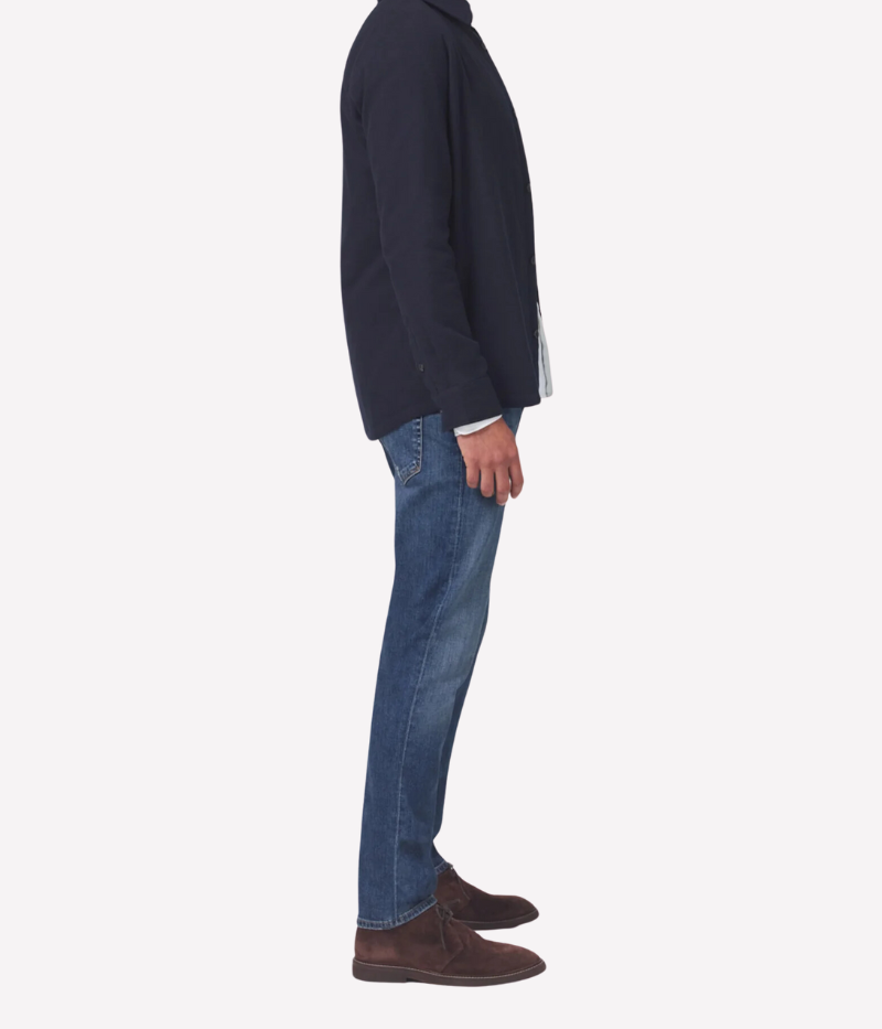 Citizens of Humanity London Jeans in dark blue, featuring a tapered leg and five-pocket design.