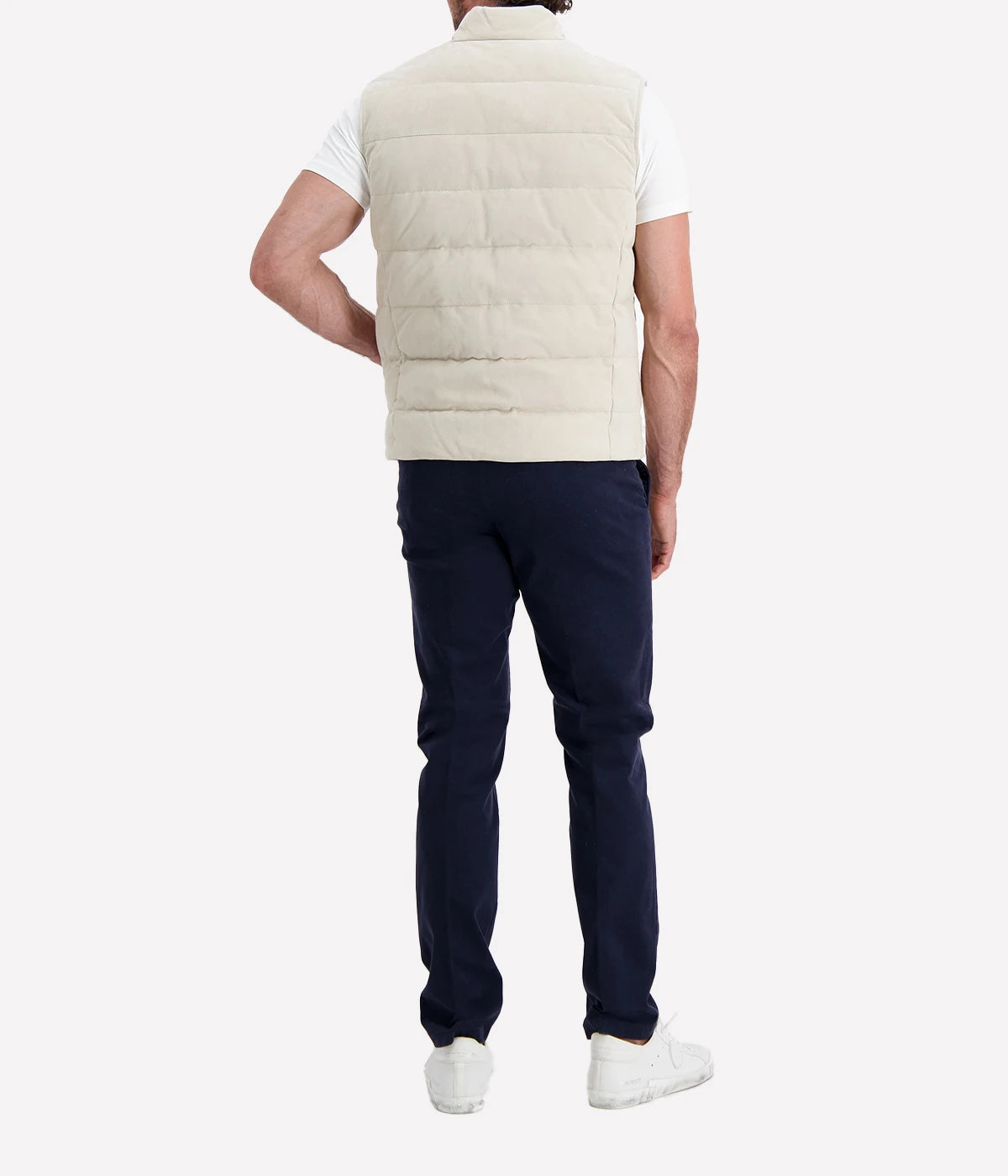 Man Gilet in Sand