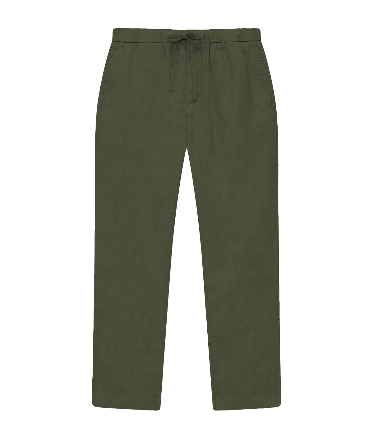 *FINAL SALE* Oscar Linen Chinos in Vineyard Green