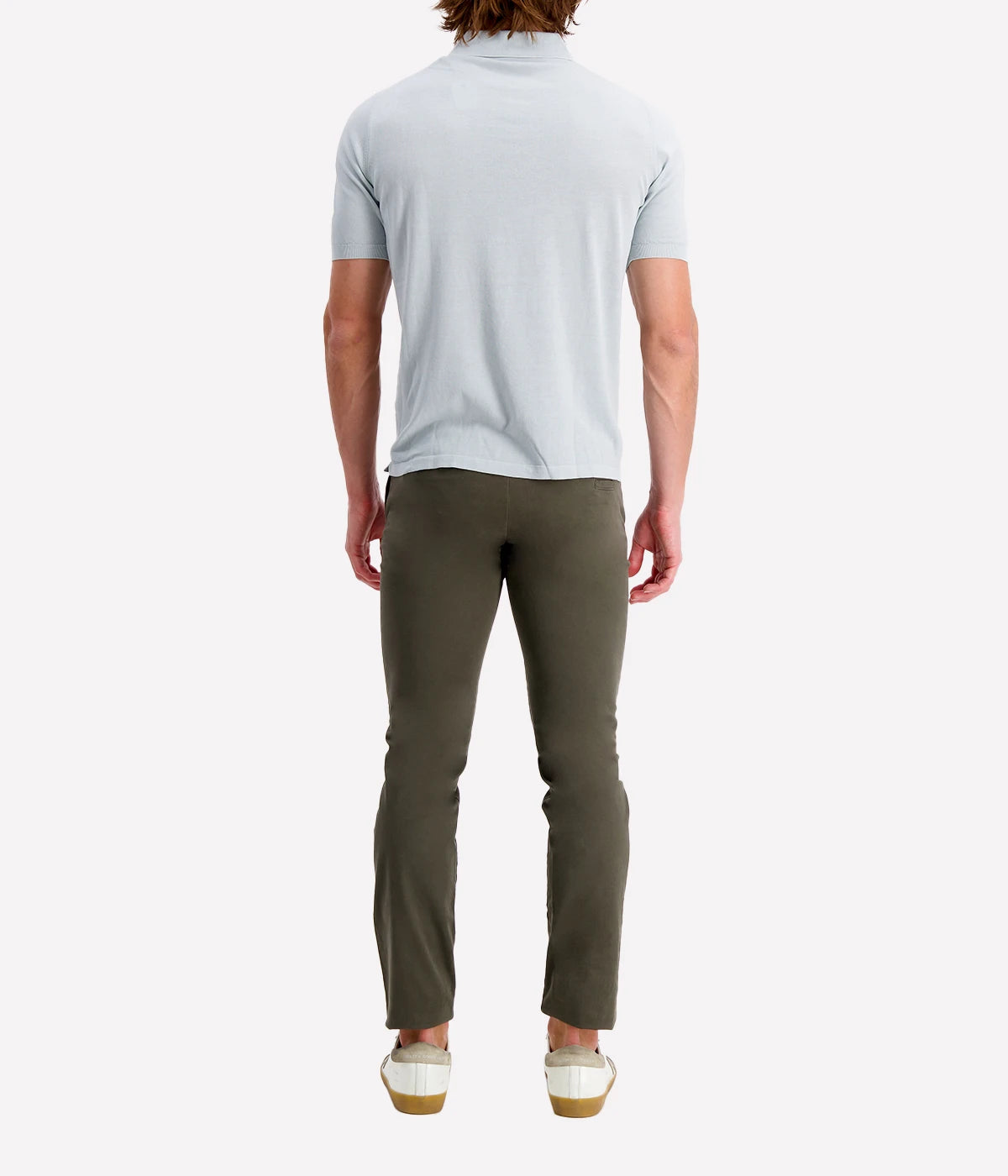 *FINAL SALE* Slim Fit Chino in Military Green