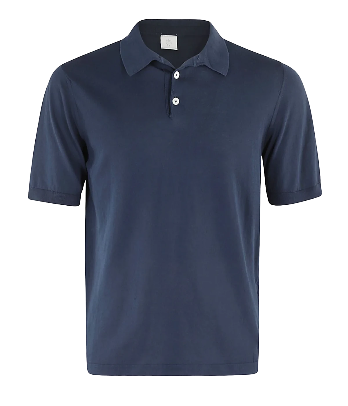 Short Sleeve Polo in Blue