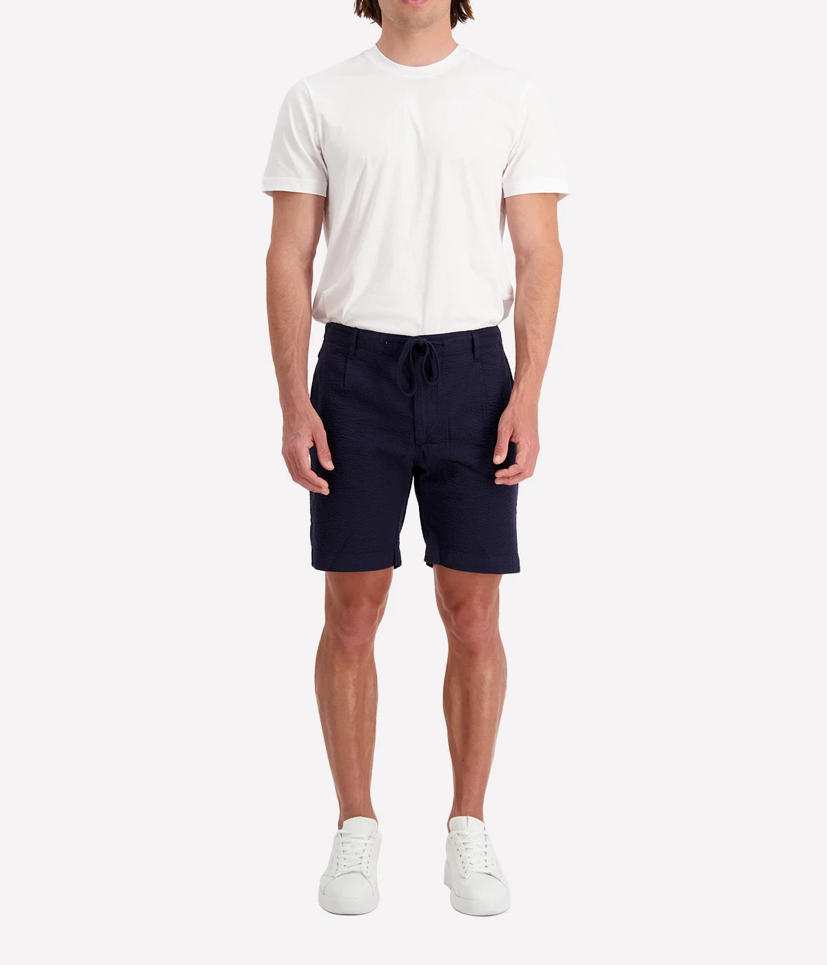 Tank Woven Shorts in Navy