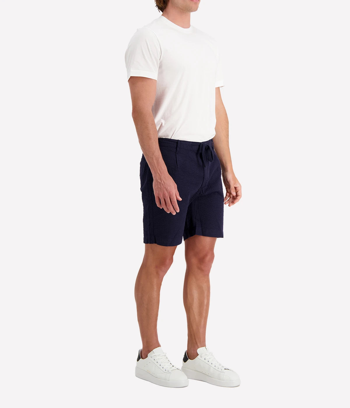 Tank Woven Shorts in Navy