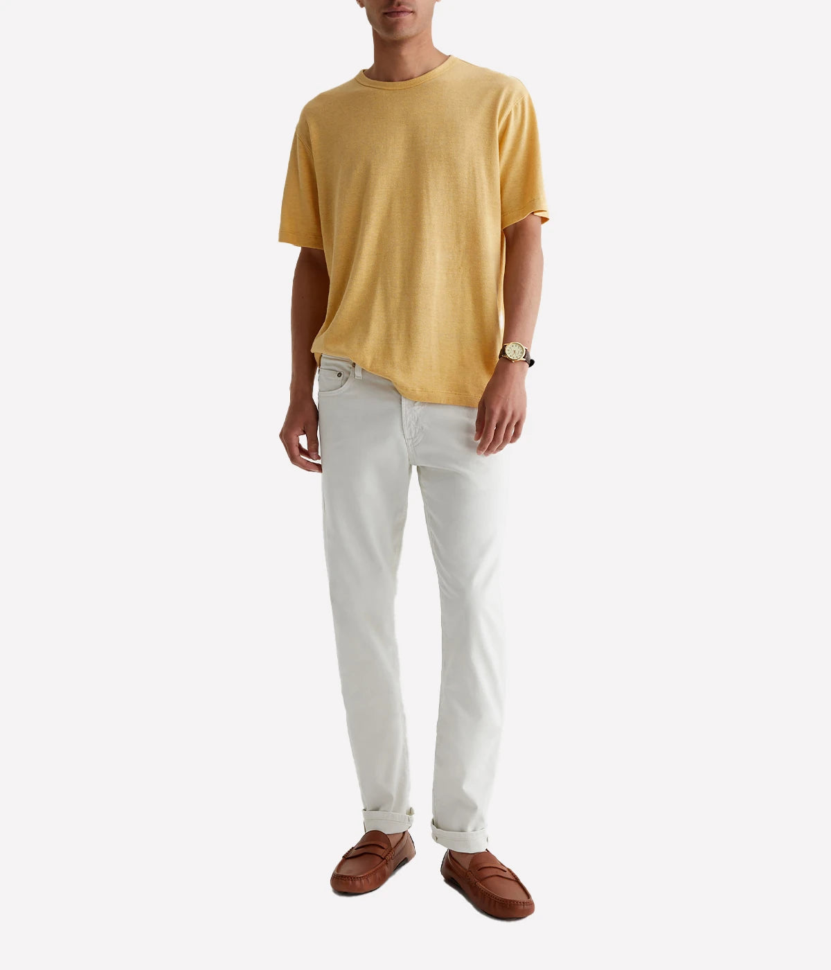 Tellis Pant in Coconut Milk