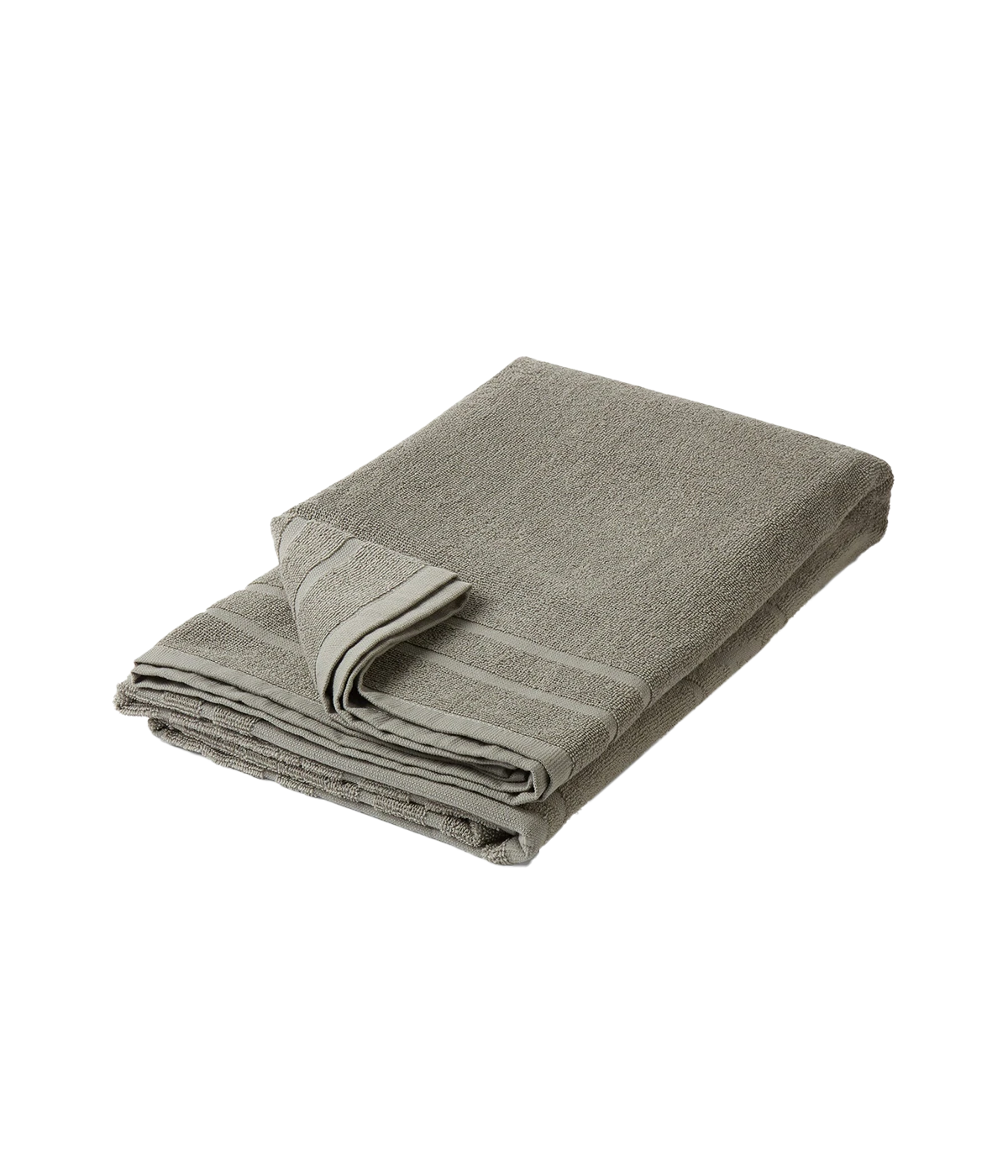 Terry Cotton Beach Towel in Slate Grey