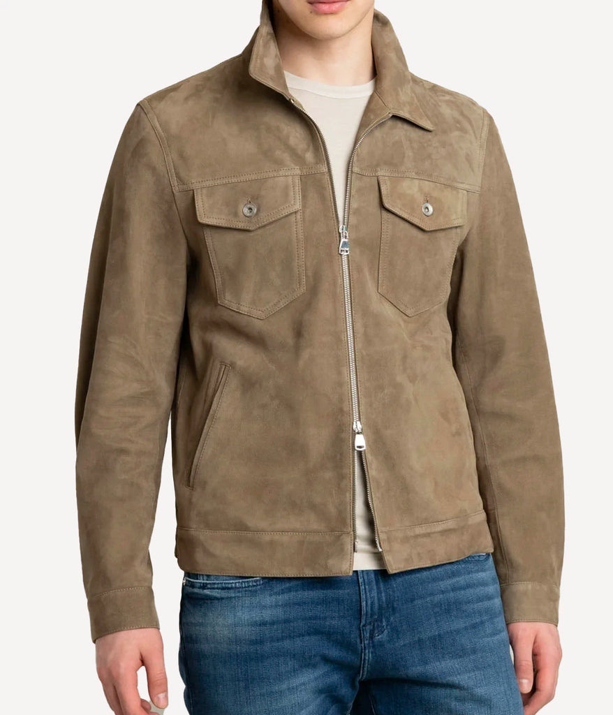 Reiss jacob suede on sale jacket