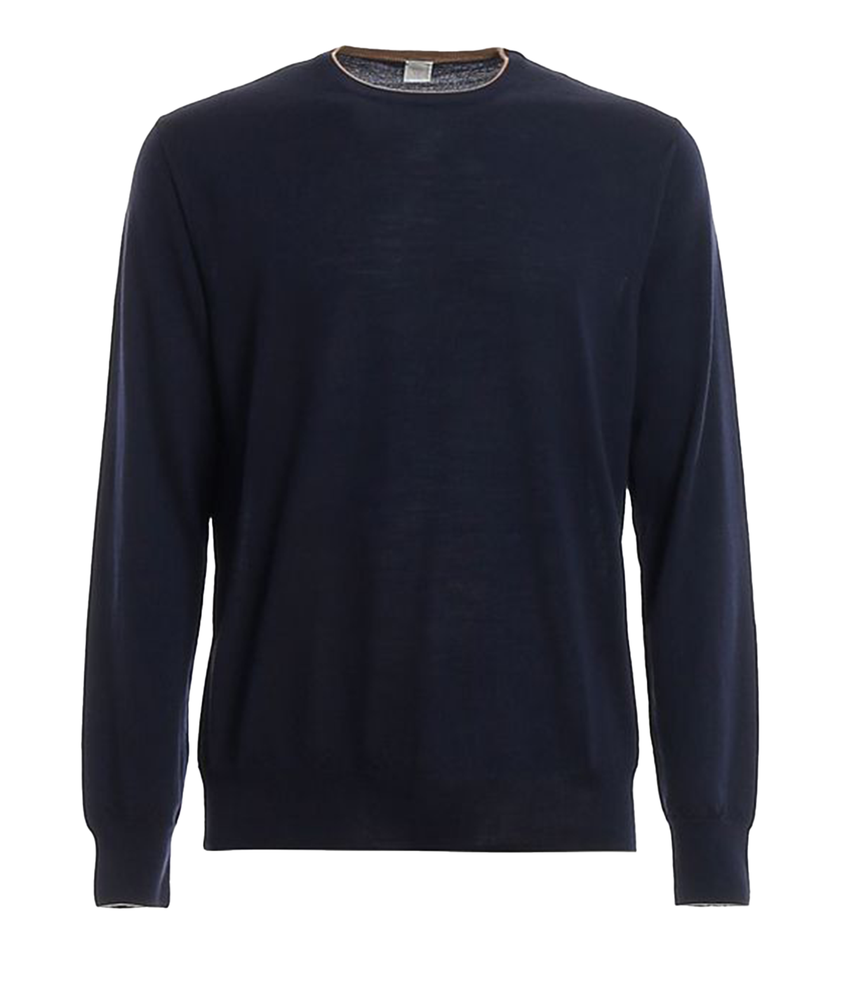 Eleventy’s blue crew neck sweater offers a refined yet relaxed fit, featuring a classic crew neckline and ribbed trims for timeless appeal. A versatile layering piece for effortless style.