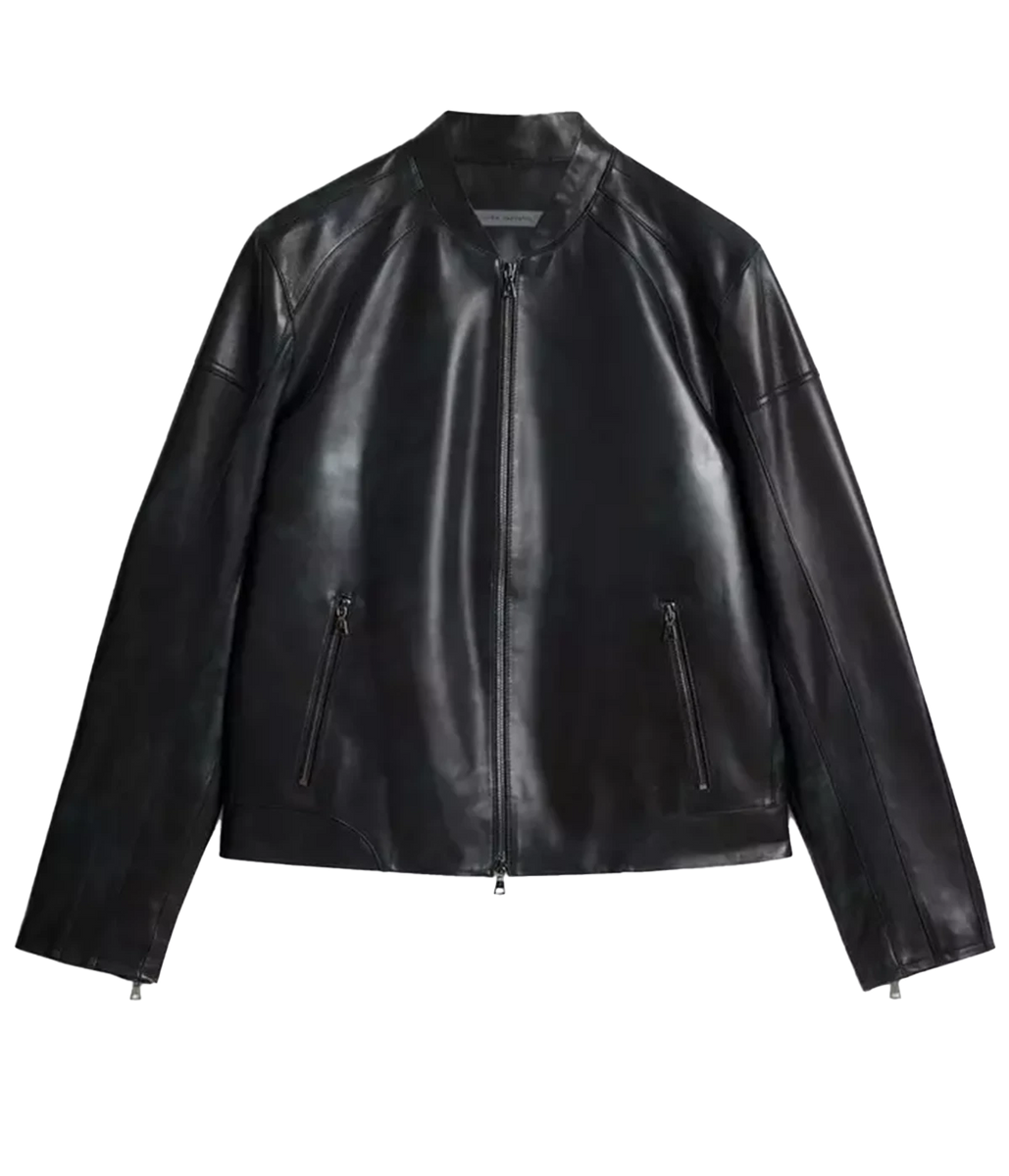 Zip Front Motorcross Jacket in Black – Calexico Man